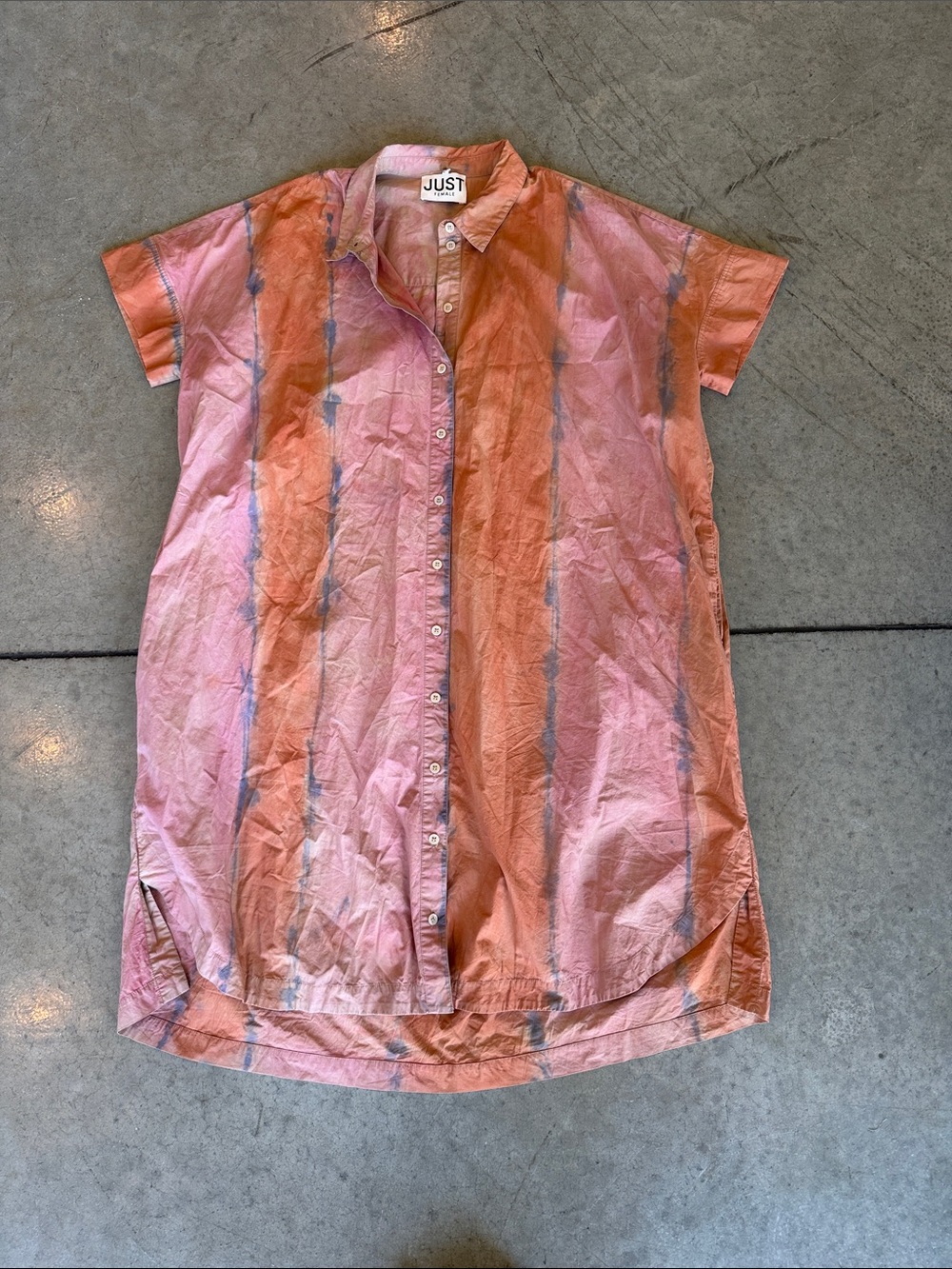 Just female dress button down